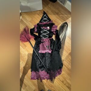 Disguise Witch Costume for Kids - Black and Pink